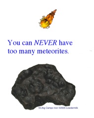 Too many meteorites?