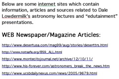 Meteorite Articles  online
